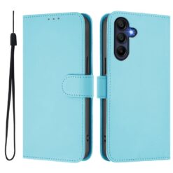 Peněženkové pouzdro Solid bledomodré – Samsung Galaxy A36