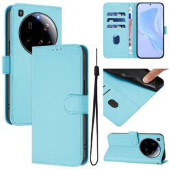 Alternative view of Peněženkové pouzdro Solid bledomodré – Xiaomi 15 Ultra