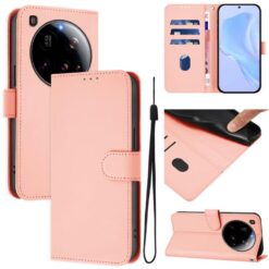 Alternative view of Peněženkové pouzdro Solid bledorůžové – Xiaomi 15 Ultra