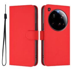 Peněženkové pouzdro Solid červené – Xiaomi 15 Ultra