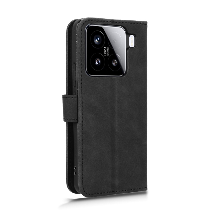 Peněženkové pouzdro Solid černé – Xiaomi 15 | Levné Kryty | Levné Kryty | Levné Kryty