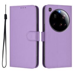 Peněženkové pouzdro Solid fialové – Xiaomi 15 Ultra