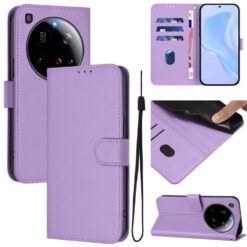 Alternative view of Peněženkové pouzdro Solid fialové – Xiaomi 15 Ultra