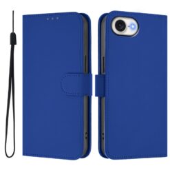 Peněženkové pouzdro Solid modré – Apple iPhone 16e / 17e