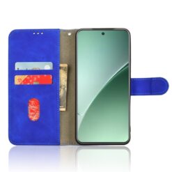 Peněženkové pouzdro Solid modré – Xiaomi 15 | Levné Kryty | Levné Kryty | Levné Kryty
