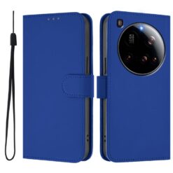 Peněženkové pouzdro Solid modré – Xiaomi 15 Ultra