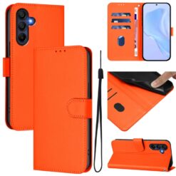 Alternative view of Peněženkové pouzdro Solid oranžové – Samsung Galaxy A36