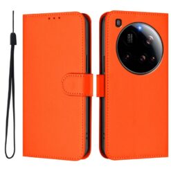 Peněženkové pouzdro Solid oranžové – Xiaomi 15 Ultra