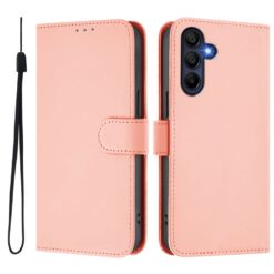 Peněženkové pouzdro Solid růžové – Samsung Galaxy A36