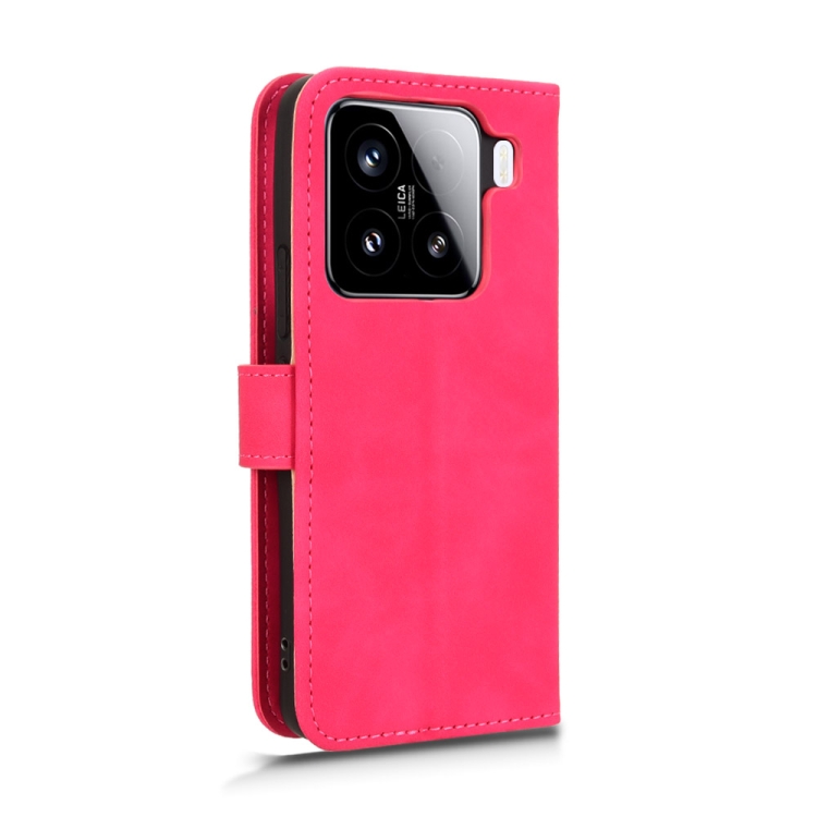 Peněženkové pouzdro Solid růžové – Xiaomi 15 | Levné Kryty | Levné Kryty | Levné Kryty