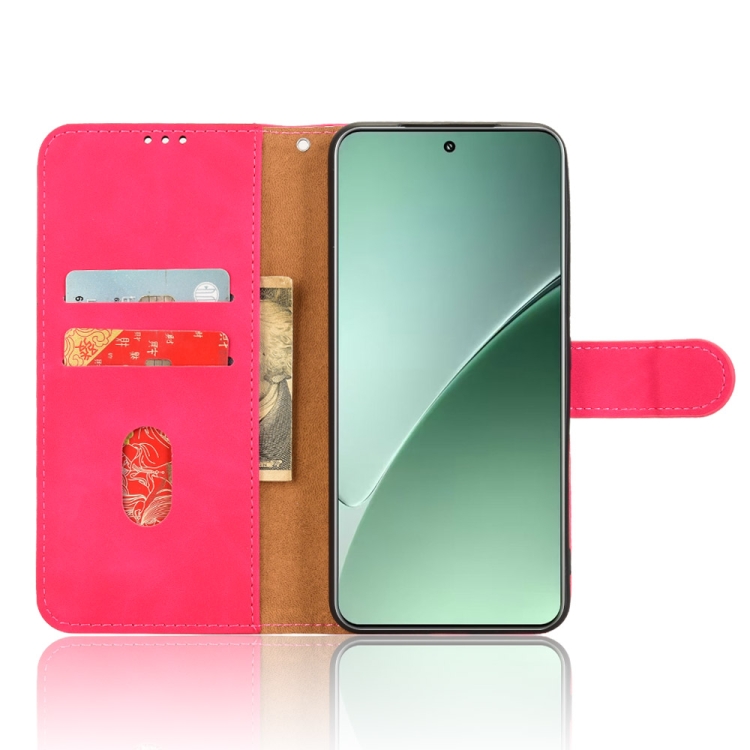 Peněženkové pouzdro Solid růžové – Xiaomi 15 | Levné Kryty | Levné Kryty | Levné Kryty