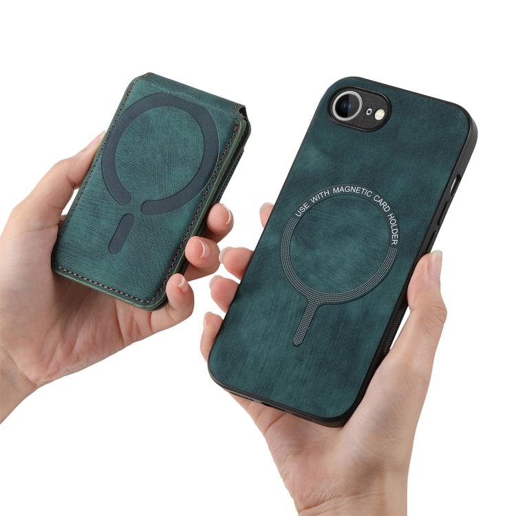 Peněženkové pouzdro Unique Wallet zelené – Apple iPhone 16e / 17e | Levné Kryty | Levné Kryty | Levné Kryty