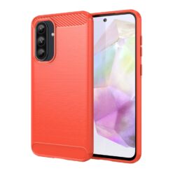 Zadní kryt Carbon červený – Samsung Galaxy A36