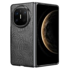 Zadní kryt Crocodile Texture černý – Huawei Mate X6