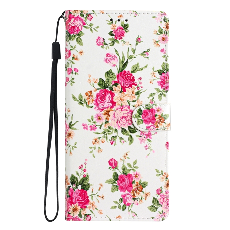 Knížkové pouzdro Trendy Cross case Květy – Samsung Galaxy A26 | Levné Kryty | Levné Kryty | Levné Kryty