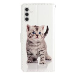 Knížkové pouzdro Trendy Cross case Kočička – Samsung Galaxy A26 | Levné Kryty | Levné Kryty | Levné Kryty