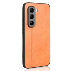 Kryt Shockproof Sewing Cow Pattern oranžový – Infinix Hot 50 Pro+ (50 Pro Plus)