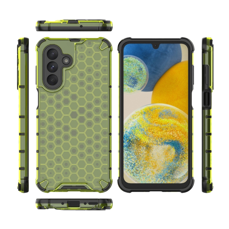 Odolný kryt Honeycomb Armor zelený – Samsung Galaxy A36 | Levné Kryty | Levné Kryty | Levné Kryty