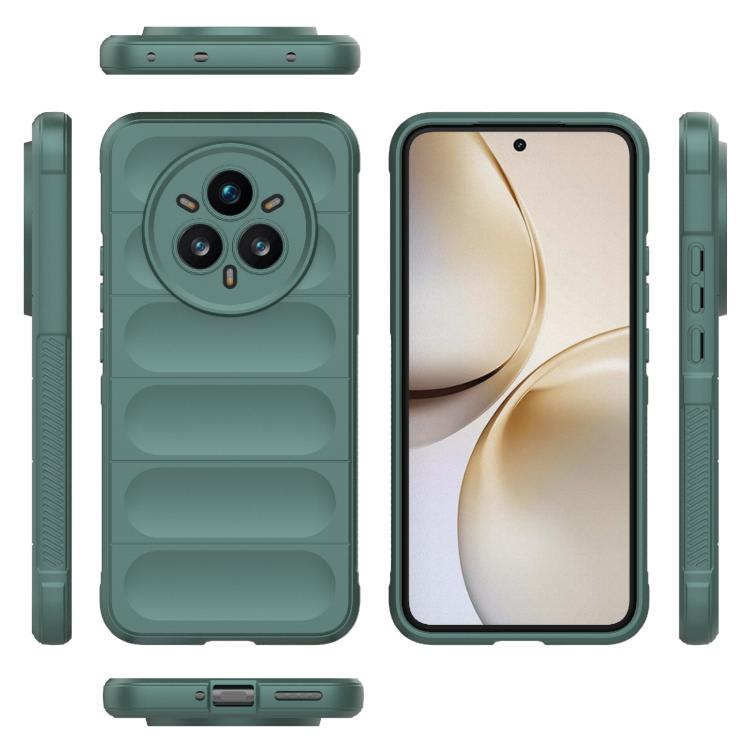 Odolný kryt Magic Shield zelený – Realme 14 Pro+ (14 Pro Plus) | Levné Kryty | Levné Kryty | Levné Kryty