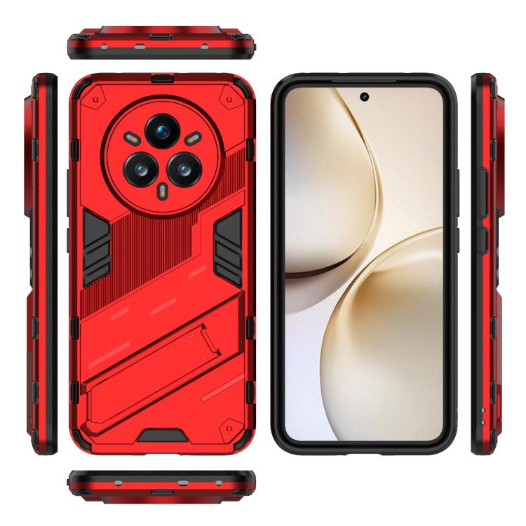 Odolný Kryt Punk armor case červený – Realme 14 Pro+ (14 Pro Plus) | Levné Kryty | Levné Kryty | Levné Kryty