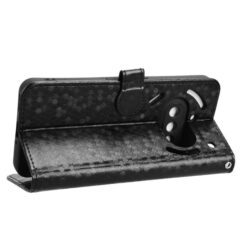 Peněženkové pouzdro Honeycomb Dot Texture Case černé – Nothing Phone (3a) | Levné Kryty | Levné Kryty | Levné Kryty
