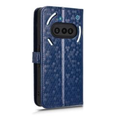 Alternative view of Peněženkové pouzdro Honeycomb Dot Texture Case modré – Nothing Phone (3a)