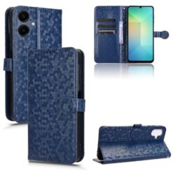 Peněženkové pouzdro Honeycomb Dot Texture Case modré – Samsung Galaxy A06 | Levné Kryty | Levné Kryty | Levné Kryty