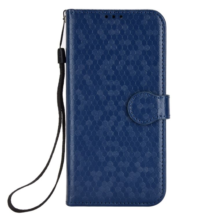 Peněženkové pouzdro Honeycomb Dot Texture Case modré – Samsung Galaxy A06 | Levné Kryty | Levné Kryty | Levné Kryty