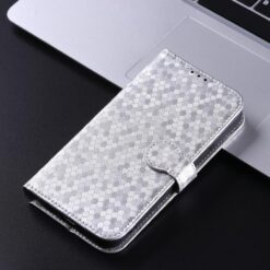 Peněženkové pouzdro Honeycomb Dot Texture Case stříbrné – Nothing Phone (3a) | Levné Kryty | Levné Kryty | Levné Kryty