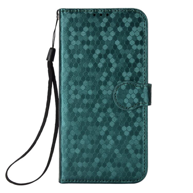 Peněženkové pouzdro Honeycomb Dot Texture Case zelené – Nothing Phone (3a) | Levné Kryty | Levné Kryty | Levné Kryty