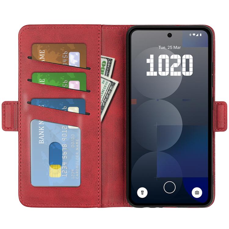 Peněženkové pouzdro Magnetic fresh case červené – Nothing Phone (3a) Pro | Levné Kryty | Levné Kryty | Levné Kryty
