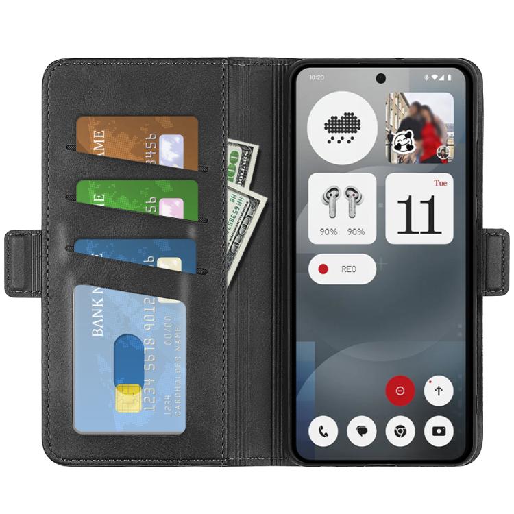 Peněženkové pouzdro Magnetic fresh case černé – Nothing Phone (3a) | Levné Kryty | Levné Kryty | Levné Kryty