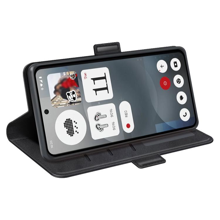 Peněženkové pouzdro Magnetic fresh case černé – Nothing Phone (3a) | Levné Kryty | Levné Kryty | Levné Kryty