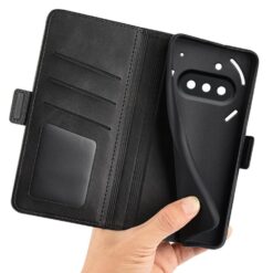 Peněženkové pouzdro Magnetic fresh case černé – Nothing Phone (3a) | Levné Kryty | Levné Kryty | Levné Kryty