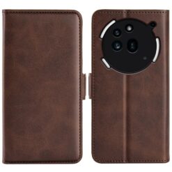 Peněženkové pouzdro Magnetic fresh case tmavohnědé – Nothing Phone (3a) Pro | Levné Kryty | Levné Kryty | Levné Kryty