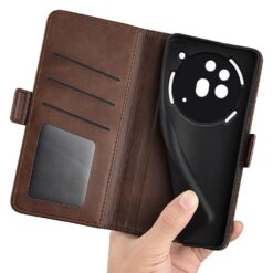 Peněženkové pouzdro Magnetic fresh case tmavohnědé – Nothing Phone (3a) Pro | Levné Kryty | Levné Kryty | Levné Kryty