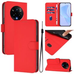 Alternative view of Peněženkové pouzdro Solid červené – Realme 14 Pro+ (14 Pro Plus)