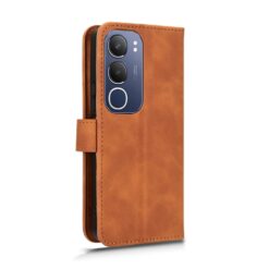 Peněženkové pouzdro Solid hnědé – Vivo Y19s | Levné Kryty | Levné Kryty | Levné Kryty