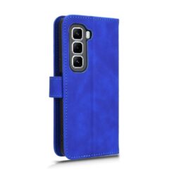 Peněženkové pouzdro Solid modré – Infinix Hot 50 Pro+ (50 Pro Plus) | Levné Kryty | Levné Kryty | Levné Kryty