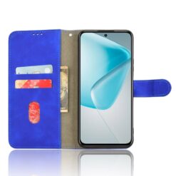 Peněženkové pouzdro Solid modré – Infinix Hot 50 Pro+ (50 Pro Plus) | Levné Kryty | Levné Kryty | Levné Kryty