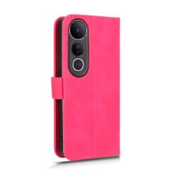 Peněženkové pouzdro Solid růžové – Vivo V50 Lite | Levné Kryty | Levné Kryty | Levné Kryty