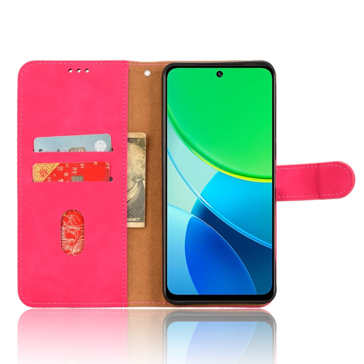 Peněženkové pouzdro Solid růžové – Vivo Y19s | Levné Kryty | Levné Kryty | Levné Kryty