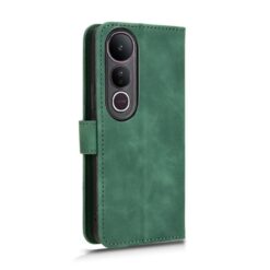 Peněženkové pouzdro Solid zelené – Vivo V50 Lite | Levné Kryty | Levné Kryty | Levné Kryty