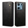 Peněženkové pouzdro Wax case hnědé – Xiaomi Redmi Note 14S | Levné Kryty | Levné Kryty | Levné Kryty