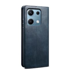 Peněženkové pouzdro Wax case modré – Xiaomi Redmi Note 14S | Levné Kryty | Levné Kryty | Levné Kryty