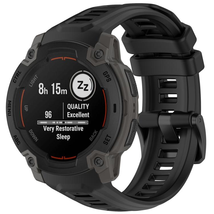 Řemínek Solid Wristband černý pro Garmin Instinct E 45mm | Levné Kryty | Levné Kryty | Levné Kryty