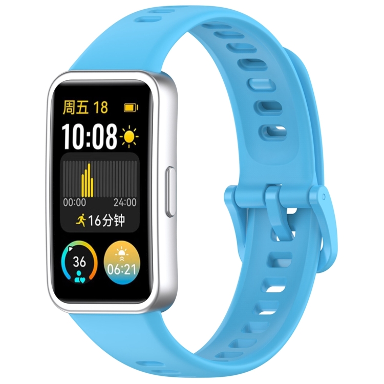 Řemínek Solid Wristband modrý pro Huawei Band 8 / 9 / 10 | Levné Kryty | Levné Kryty | Levné Kryty