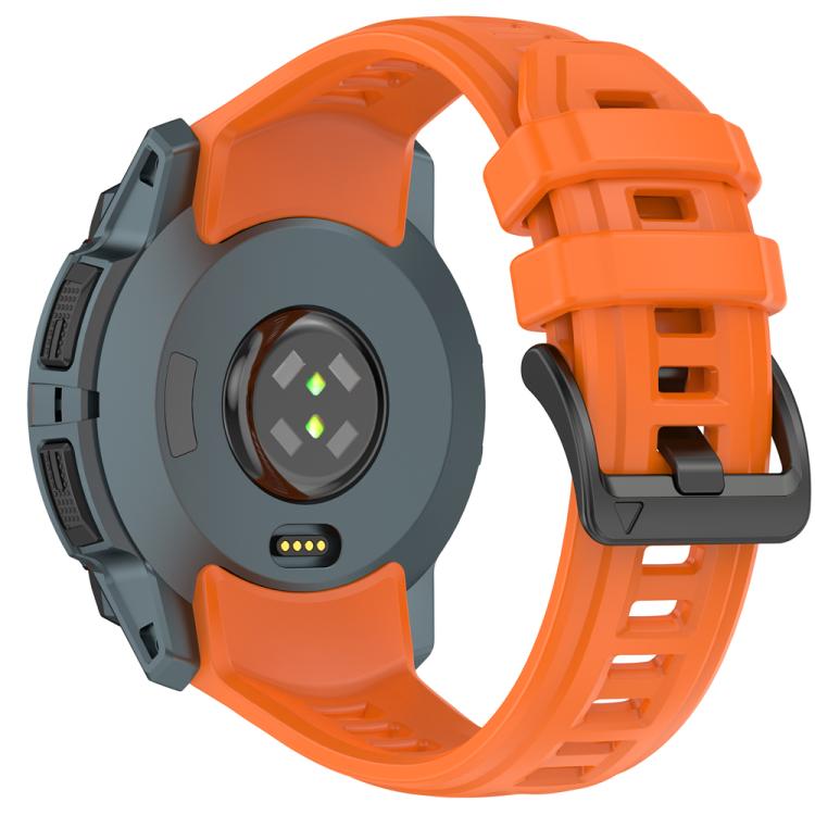 Řemínek Solid Wristband oranžový pro Garmin Instinct 3 Solar 50mm / Instinct 3 AMOLED 50mm | Levné Kryty | Levné Kryty | Levné Kryty