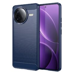 Zadní kryt Carbon modrý – Xiaomi Poco F7 Pro