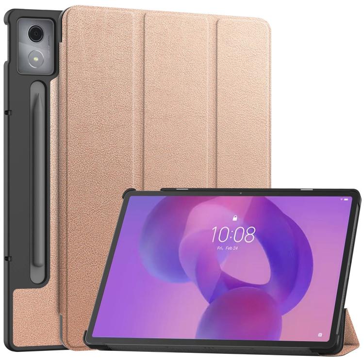 Knížkové pouzdro Pure case růžové – Lenovo Idea Tab Pro 12.7″ | Levné Kryty | Levné Kryty | Levné Kryty